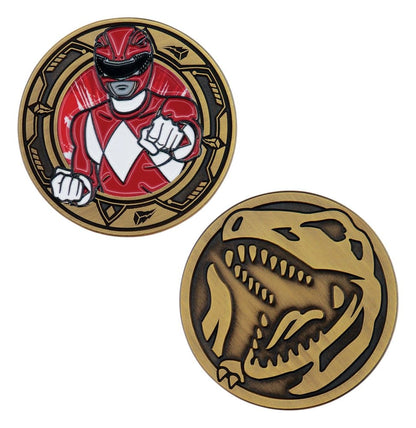 Power Rangers Collectable Coin Red Ranger Limited Edition