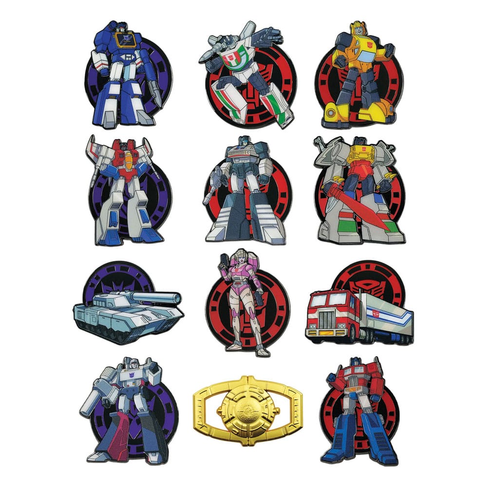 Transformers Pin Badge Display Mystery Pin Badge (12) FaNaTtik