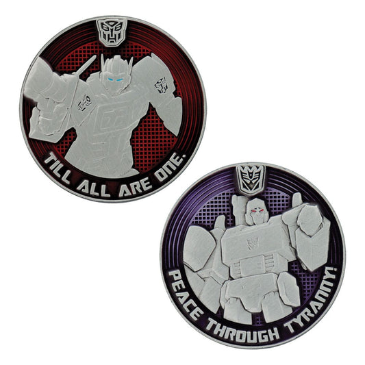Transformers Generation 1 Collectable Coin G1 Autobots vs Decepticons Limited Edition 4 cm Coins