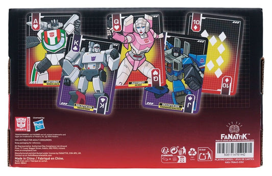 Transformers Playing Cards Display (12)