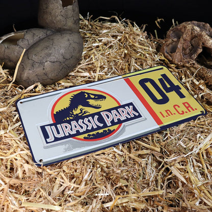 Jurassic Park Replica 1/1 Dennis Nedry License Plate FaNaTtik
