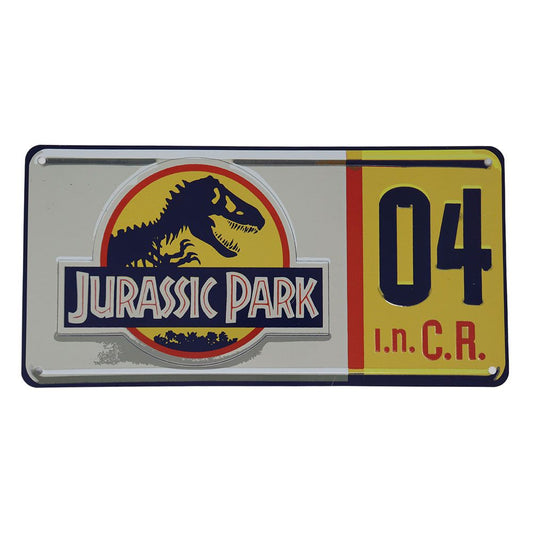 Jurassic Park Replica 1/1 Dennis Nedry License Plate Replicas