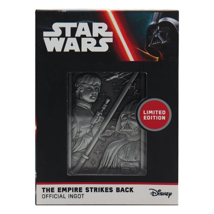 Star Wars Ingot Luke and Vader Limited Edition Coins