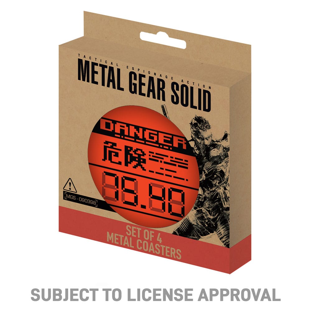 Metal Gear Solid Coaster 4-Pack FaNaTtik