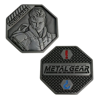 Metal Gear Solid Collectable Coin Solid Snake Limited Edition