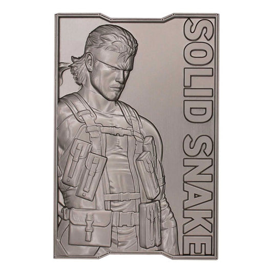 Metal Gear Solid 2 Ingot Snake Limited Edition Coins