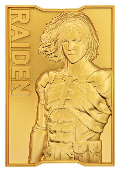 Metal Gear Solid 2 Ingot Raiden 24k Gold Plated Limited Edition FaNaTtik
