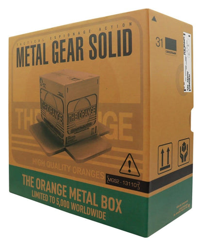 Metal Gear Solid 2 Replica Cardboard Box Antique Gold FaNaTtik