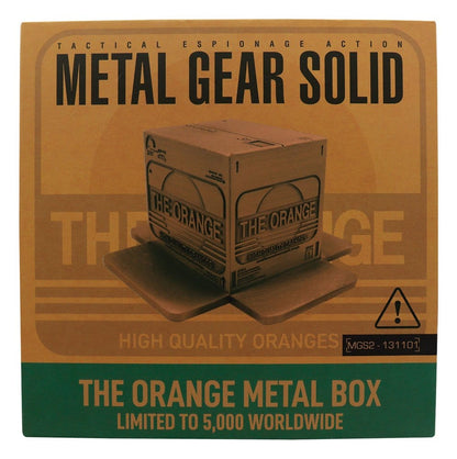 Metal Gear Solid 2 Replica Cardboard Box Antique Gold FaNaTtik