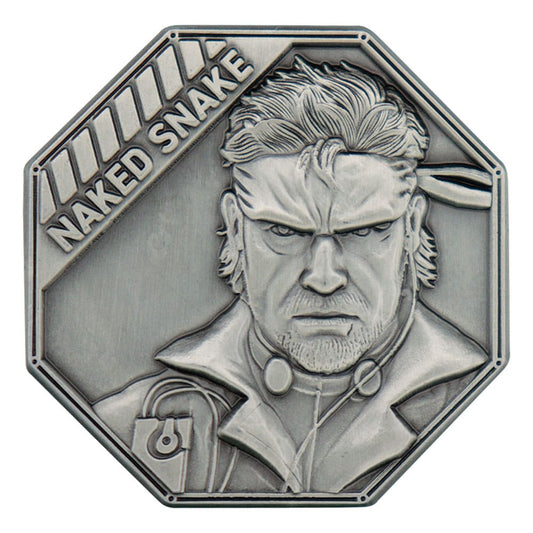 Metal Gear Solid Delta Collectable Coin Naked Snake Limited Edition Coins
