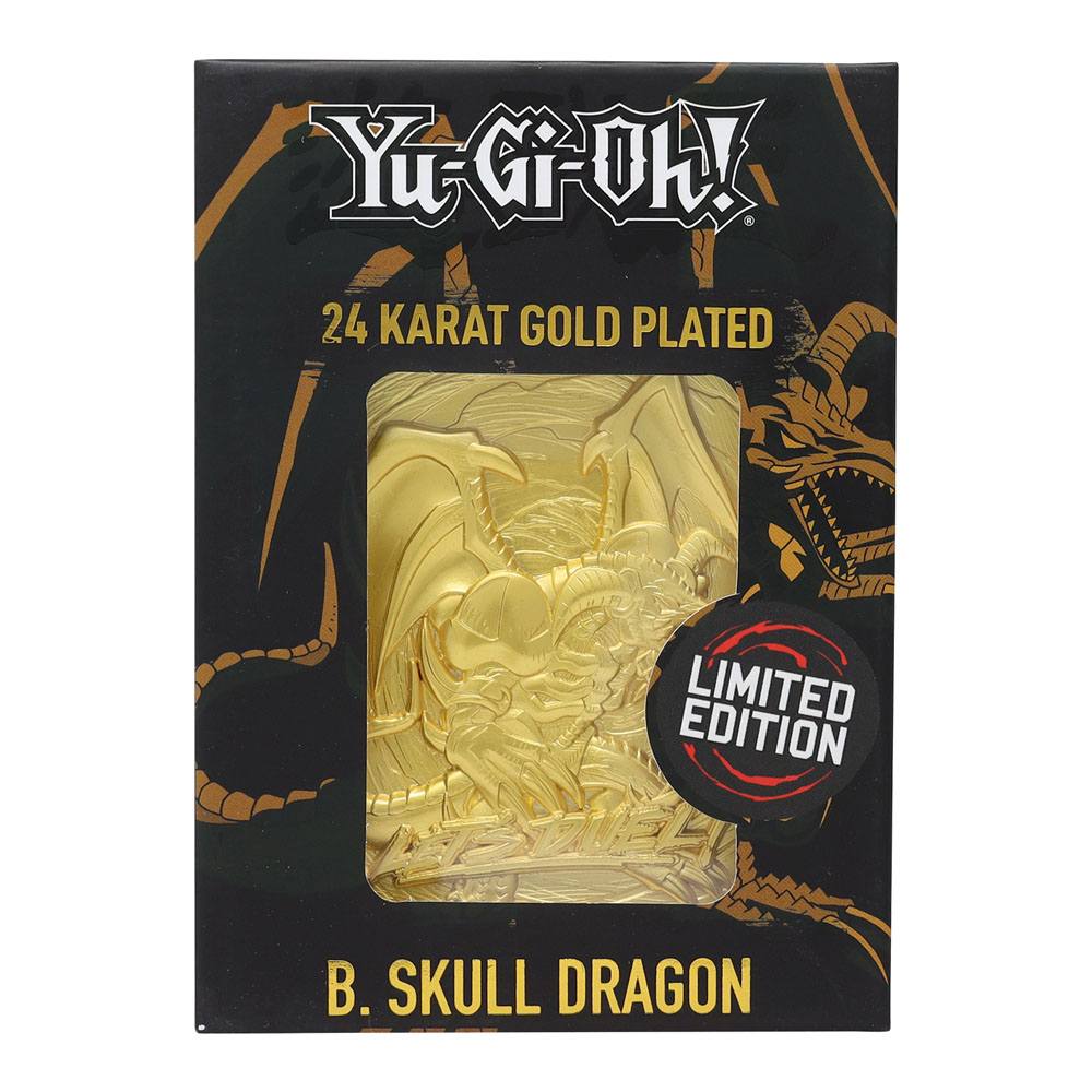 Yu-Gi-Oh! Replica Card B. Skull Dragon (gold plated) Replicas