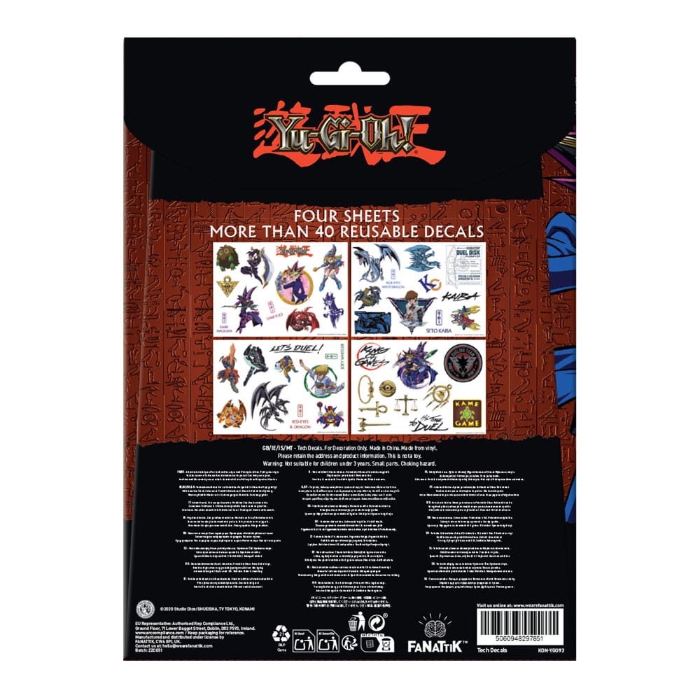 Yu-Gi-Oh! Tech Sticker Pack Patches & Stickers