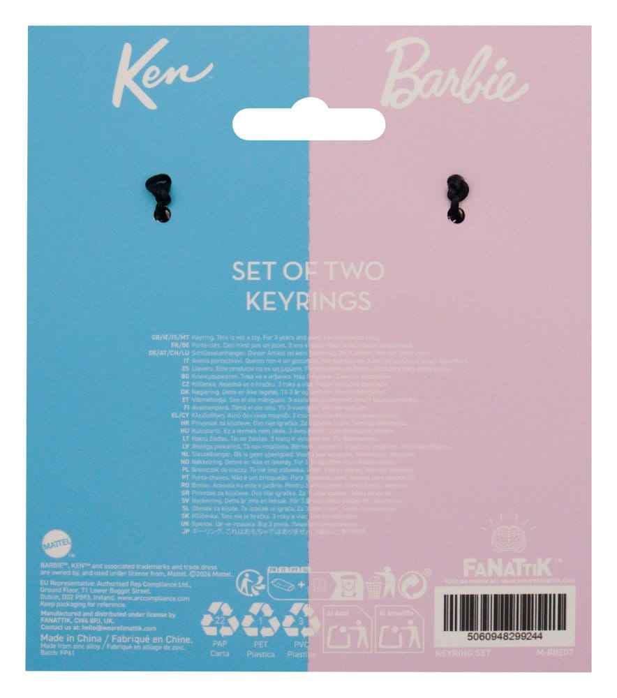Barbie Keyring Set Barbie & Ken Twin Box