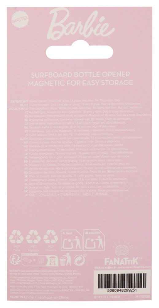 Barbie Bottle Opener Surfboard Magnetic
