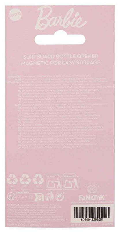 Barbie Bottle Opener Surfboard Magnetic