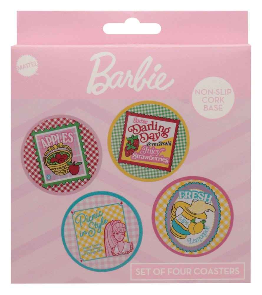 Barbie Coaster 4-Pack