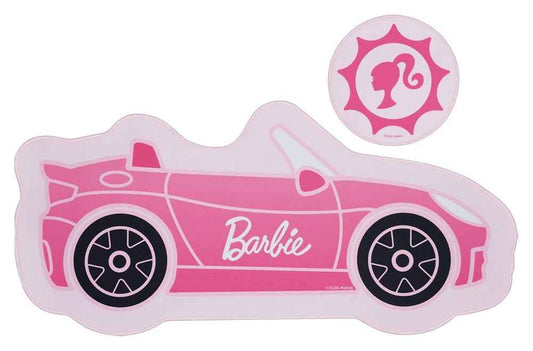 Barbie Desk Pad & Coaster Set Car