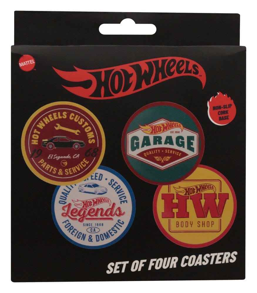 Hot Wheels Coaster 4-Pack