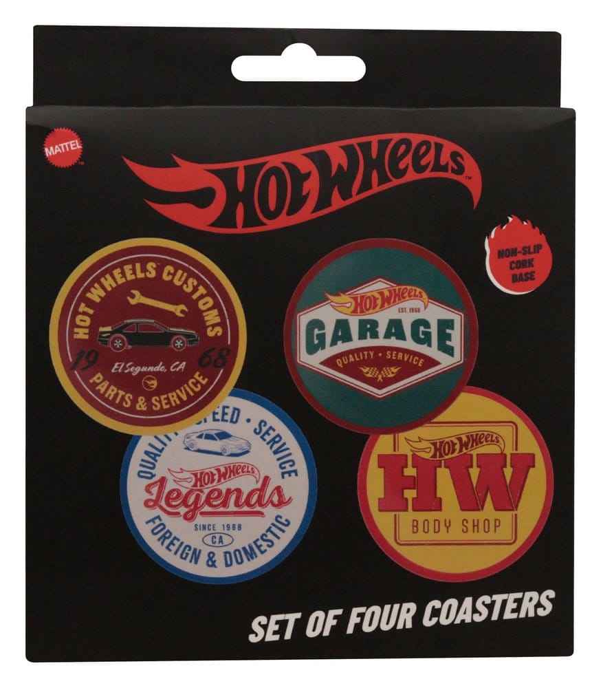 Hot Wheels Coaster 4-Pack
