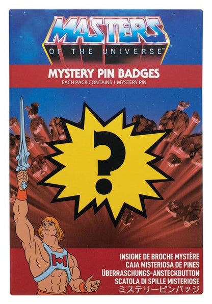 Masters of the Universe Mystery Pin Badges Blind Box Display (12)