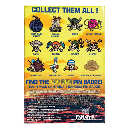 One Piece World Pin Badge Display Mystery Pin Badge (12) FaNaTtik
