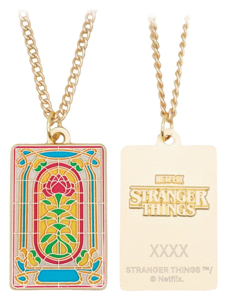 Stranger Things Necklace Creel House Window Limited Edition 3 x 2 cm