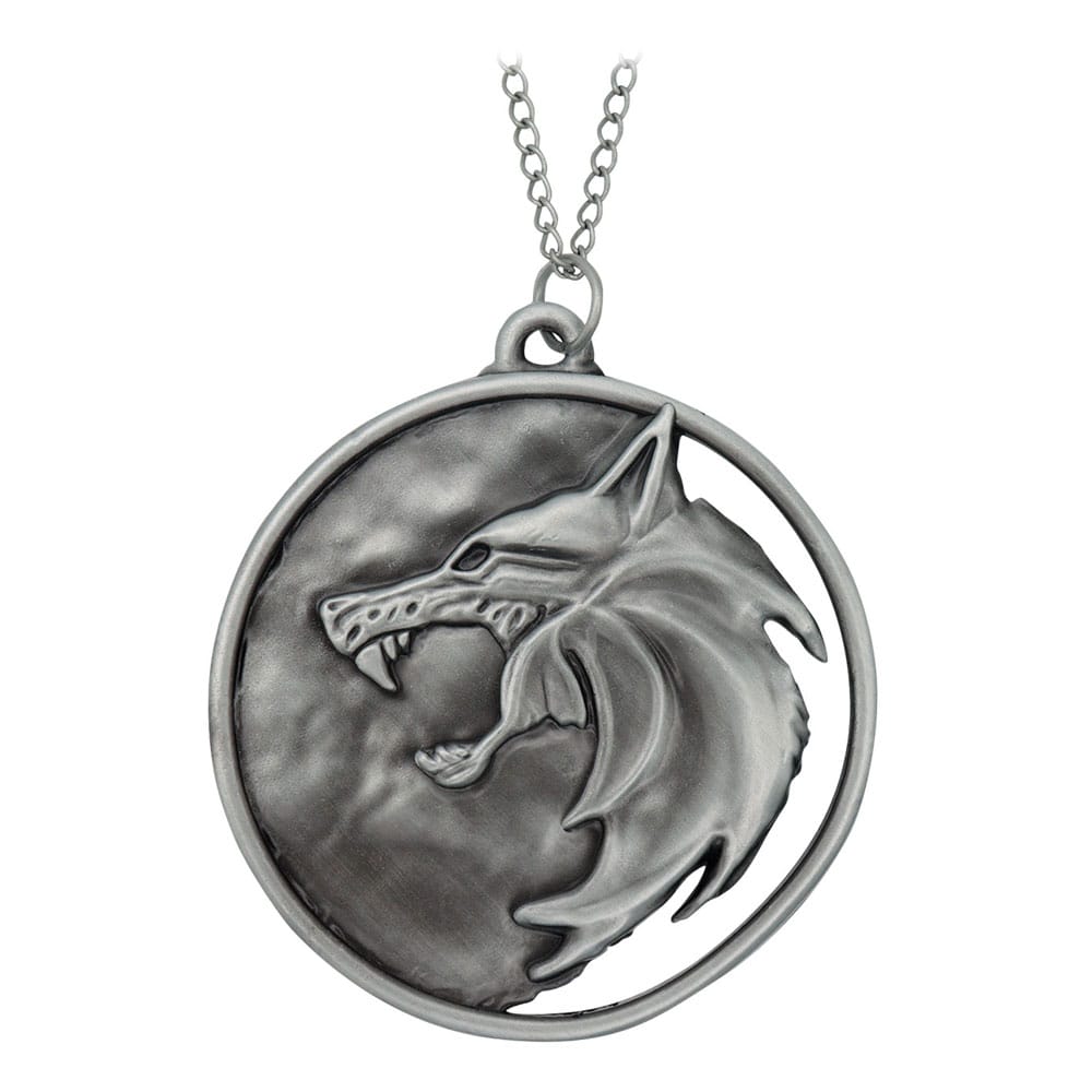 The Witcher Replica 1/1 Necklace Geralt´s Medallion FaNaTtik