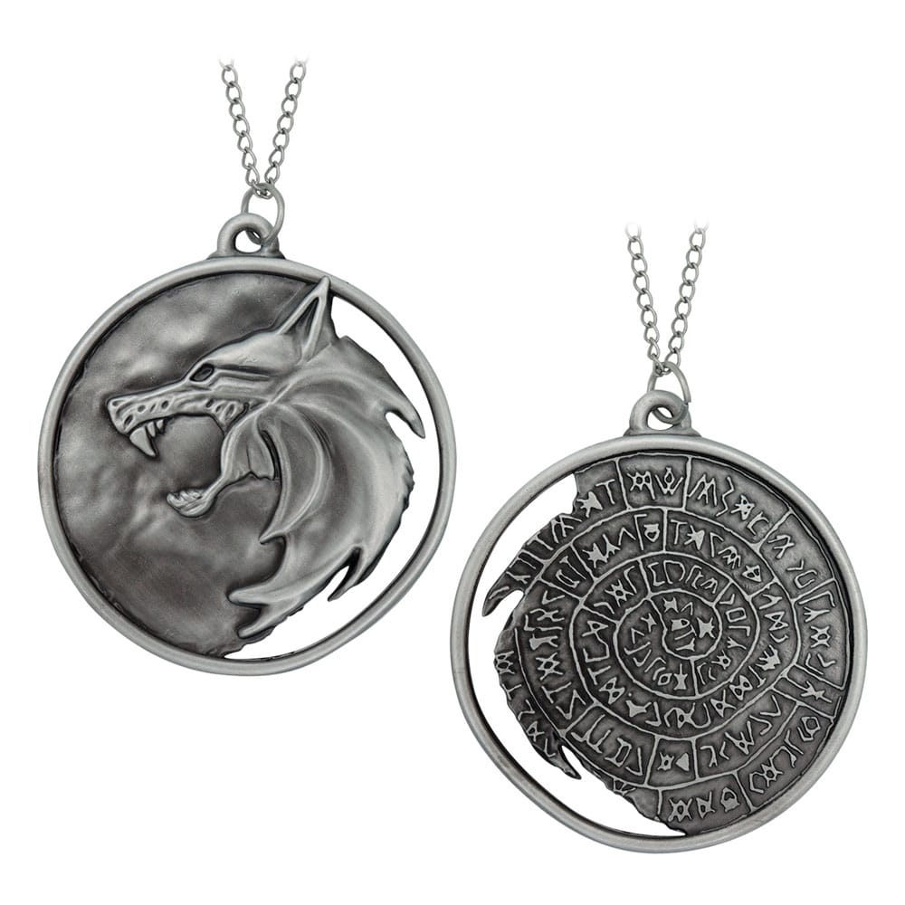 The Witcher Replica 1/1 Necklace Geralt´s Medallion FaNaTtik