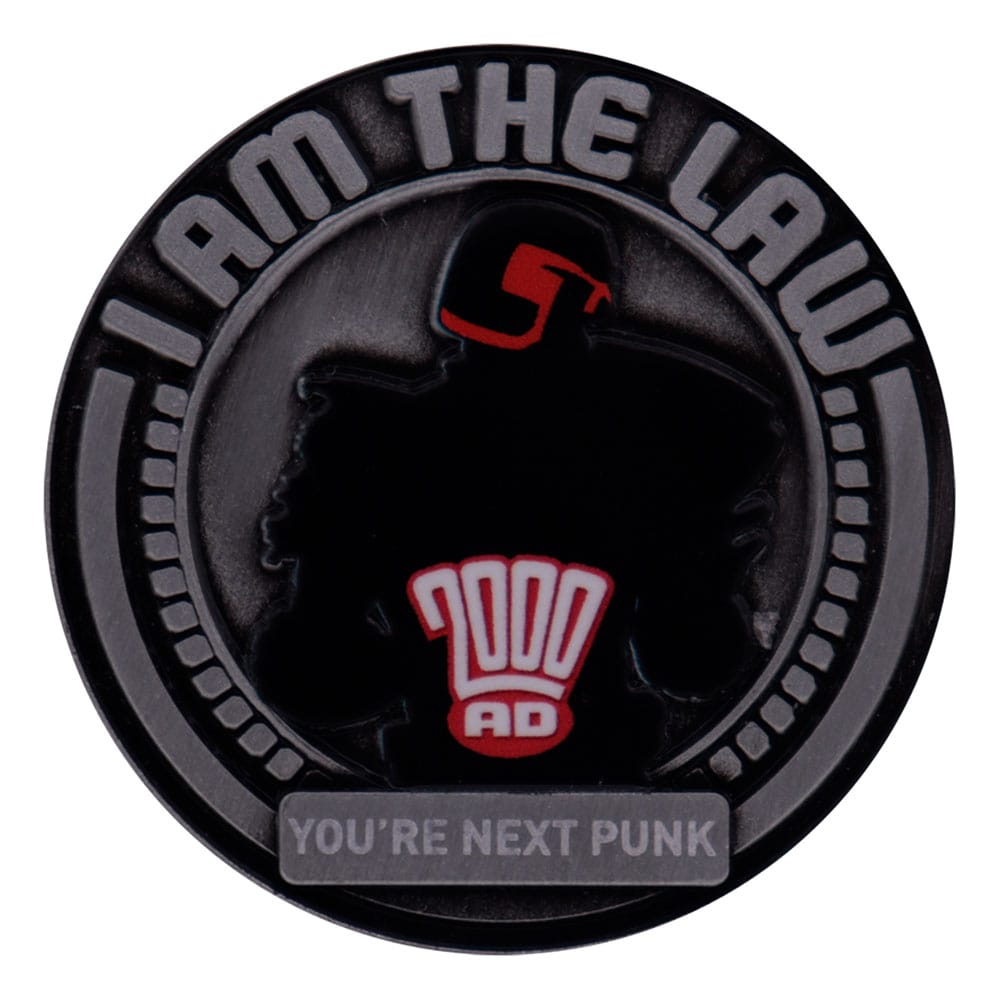 2000 AD Collectable Coin Judge Dredd Mega-City One Limited Edition FaNaTtik
