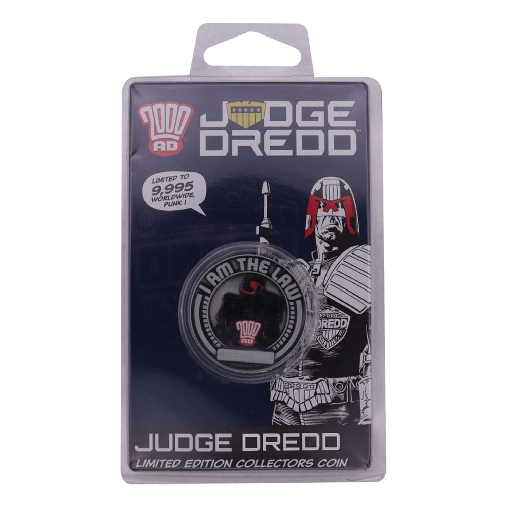 2000 AD Collectable Coin Judge Dredd Mega-City One Limited Edition FaNaTtik