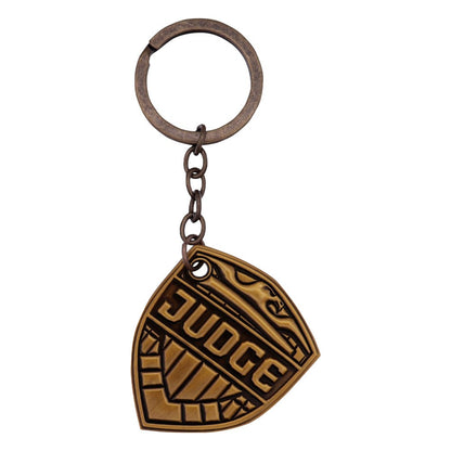 2000 AD Keychain Judge Dredd Badge Limited Edition Keyrings