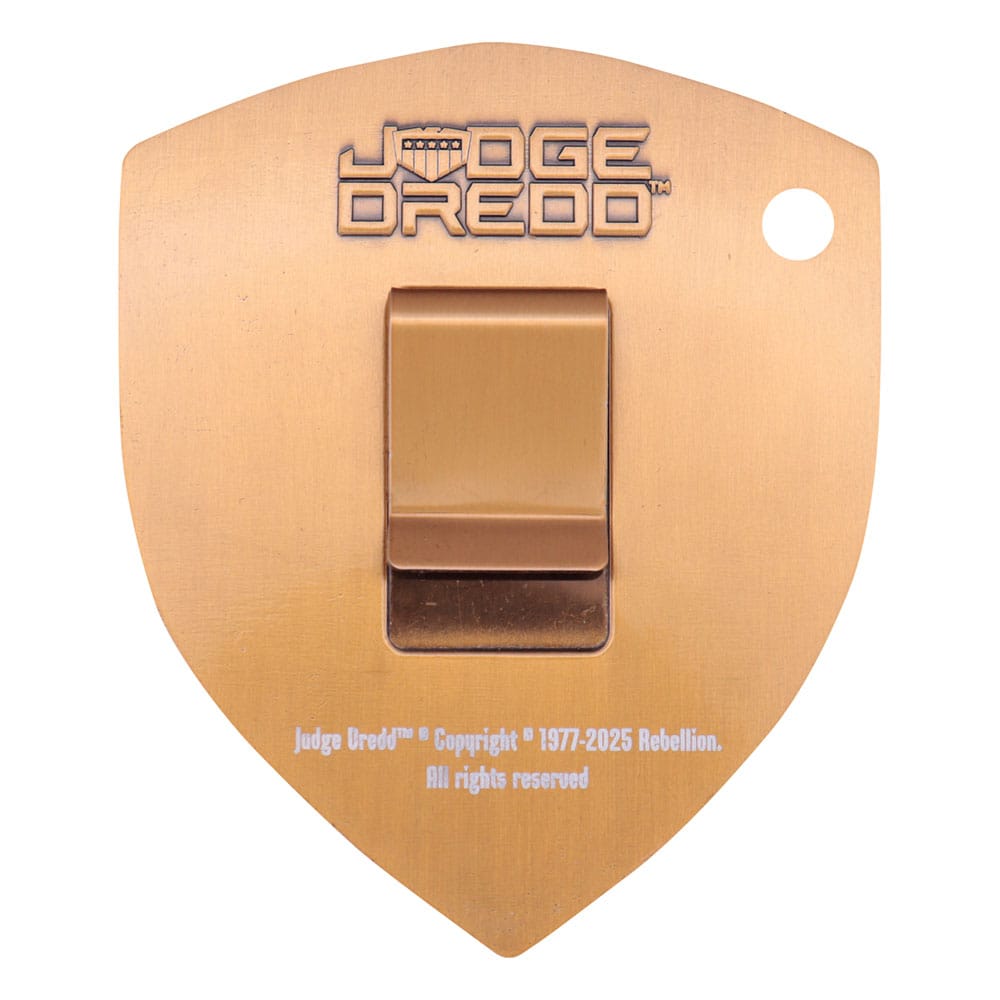 2000 AD Replica Judge Dredd Badge Limited Edition FaNaTtik