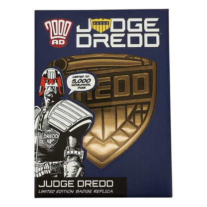 2000 AD Replica Judge Dredd Badge Limited Edition FaNaTtik