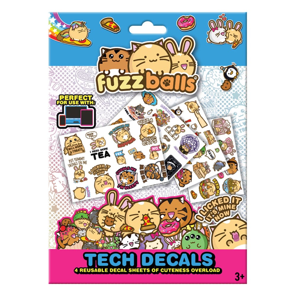 Fuzzballs Tech Sticker Pack