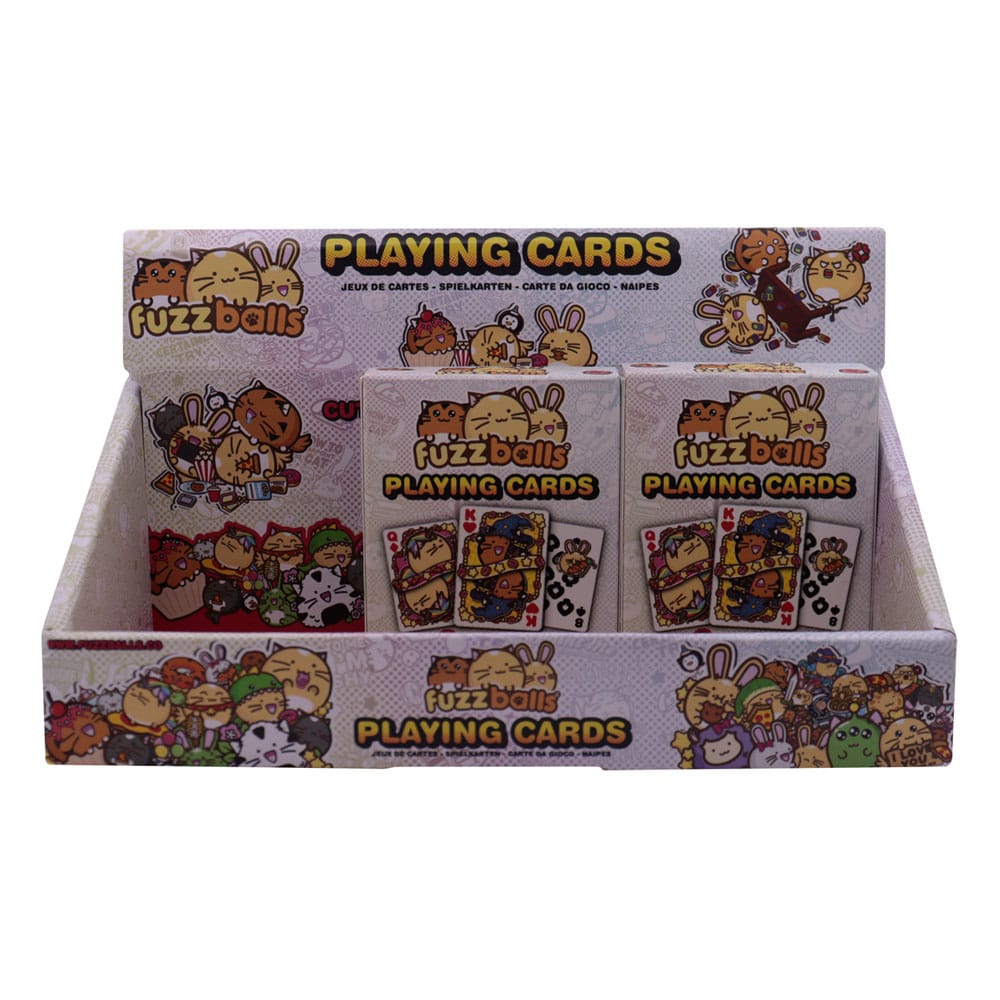 Fuzzballs Playing Cards Display (12) FaNaTtik