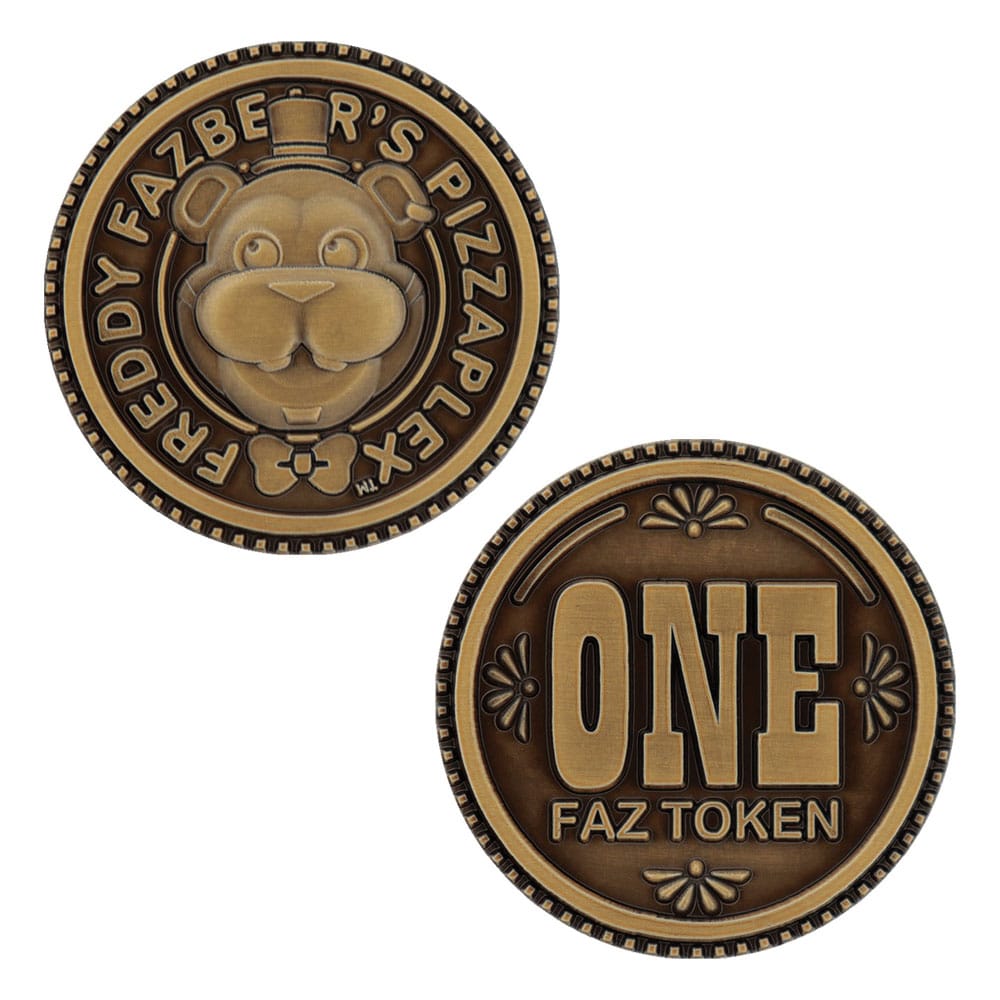 Five Nights at Freddy´s Collectable Coin One Faz Token Limited Edition FaNaTtik