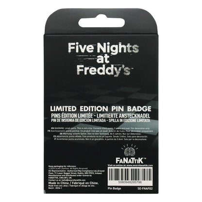 Five Nights at Freddy´s Pin Badge Fazbear Entertainment Limited Edition FaNaTtik