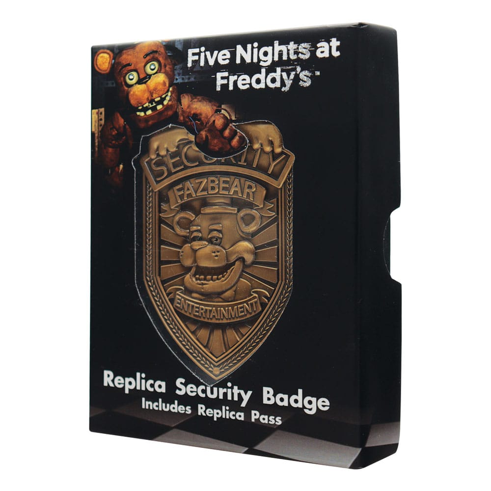 Five Nights at FreddyÂ´s Replica Security Badge
