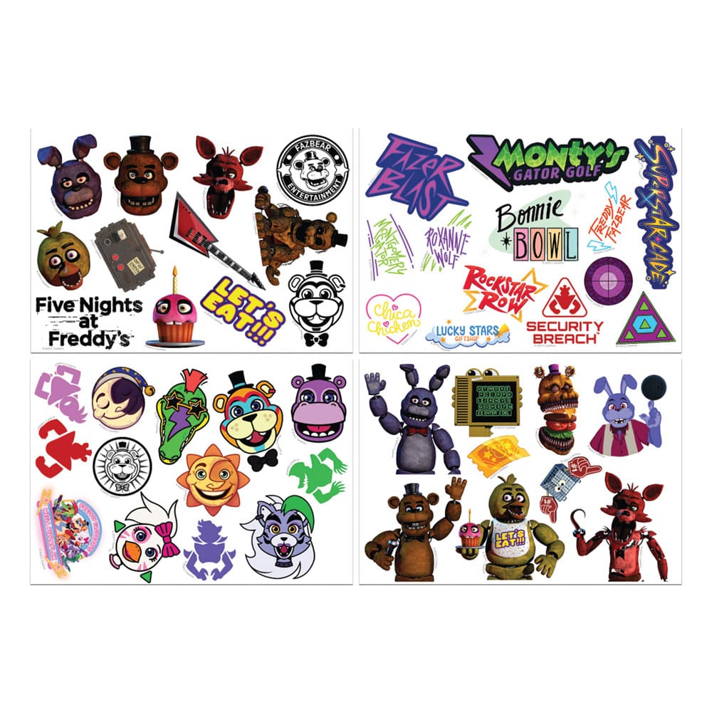Five Nights at Freddy’s Tech Sticker Pack Patches & Stickers