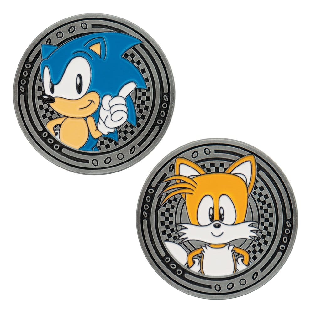 Sonic - The Hedgehog Collectable Coin Sonic & Tails FaNaTtik