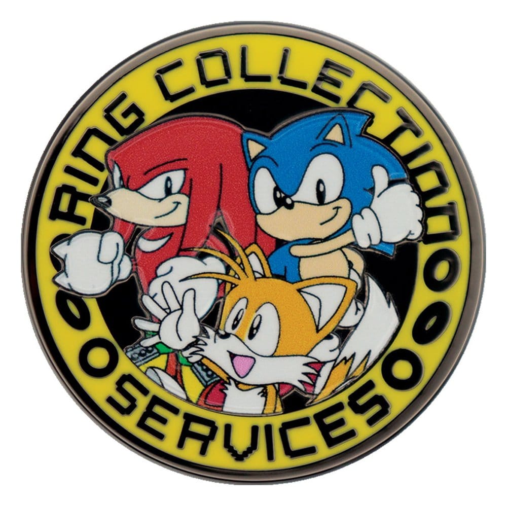 Sonic - The Hedgehog Pin Badge Sonic, Tails, Knuckles Limited Edition FaNaTtik