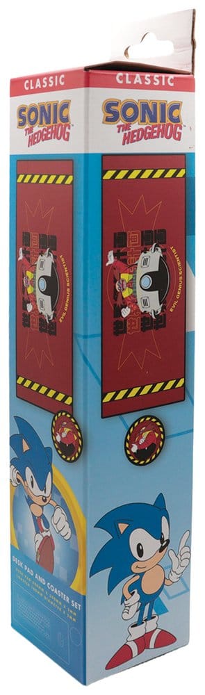 Sonic - The Hedgehog Desk Pad & Coaster Set Dr. Eggman FaNaTtik