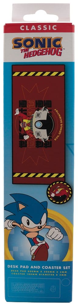Sonic - The Hedgehog Desk Pad & Coaster Set Dr. Eggman FaNaTtik