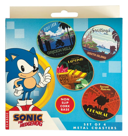 Sonic - The Hedgehog Coaster 4-Pack FaNaTtik