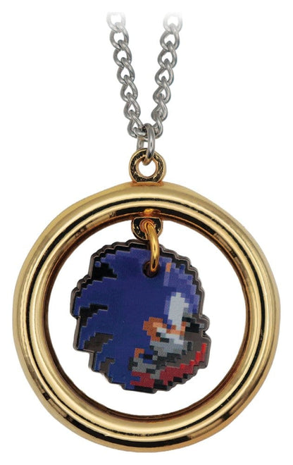 Sonic - The Hedgehog Necklace with Pendant Ring FaNaTtik
