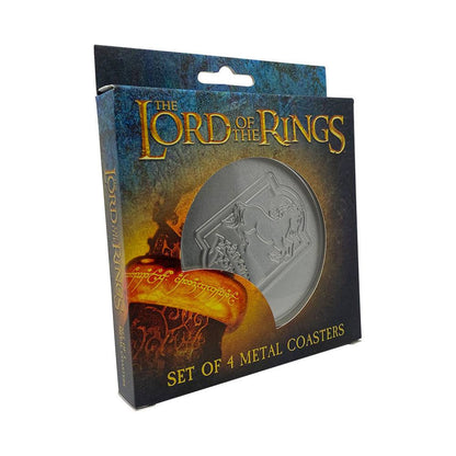 The Lord of the Rings Coaster 4-Pack Green Dragon FaNaTtik