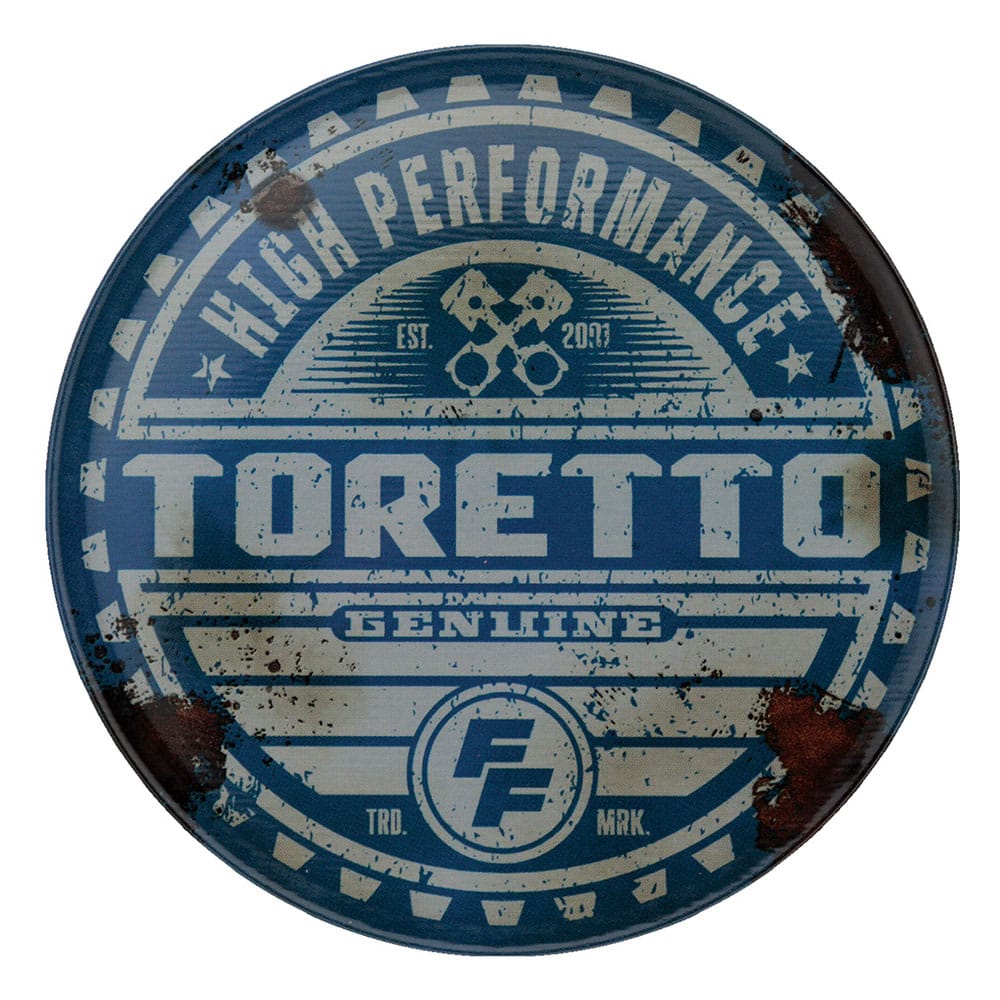 Fast & Furious Coaster 4-Pack Vintage Style Glasses & Coasters