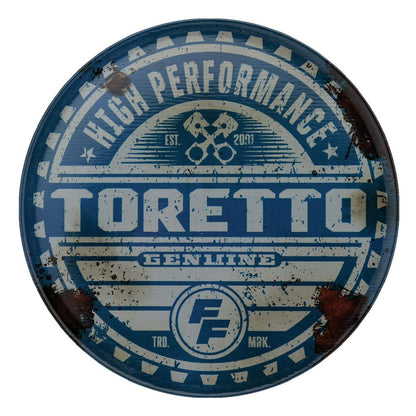 Fast & Furious Coaster 4-Pack Vintage Style Glasses & Coasters