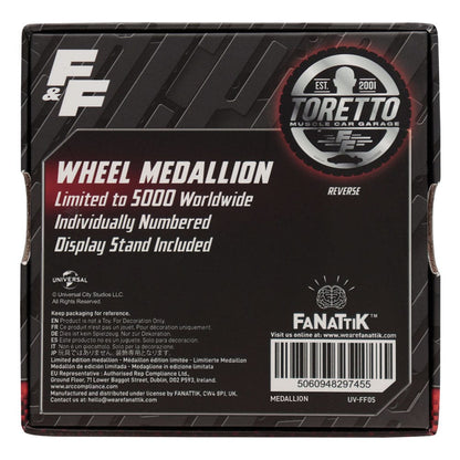 Fast & Furious Medallion Born for Speed
