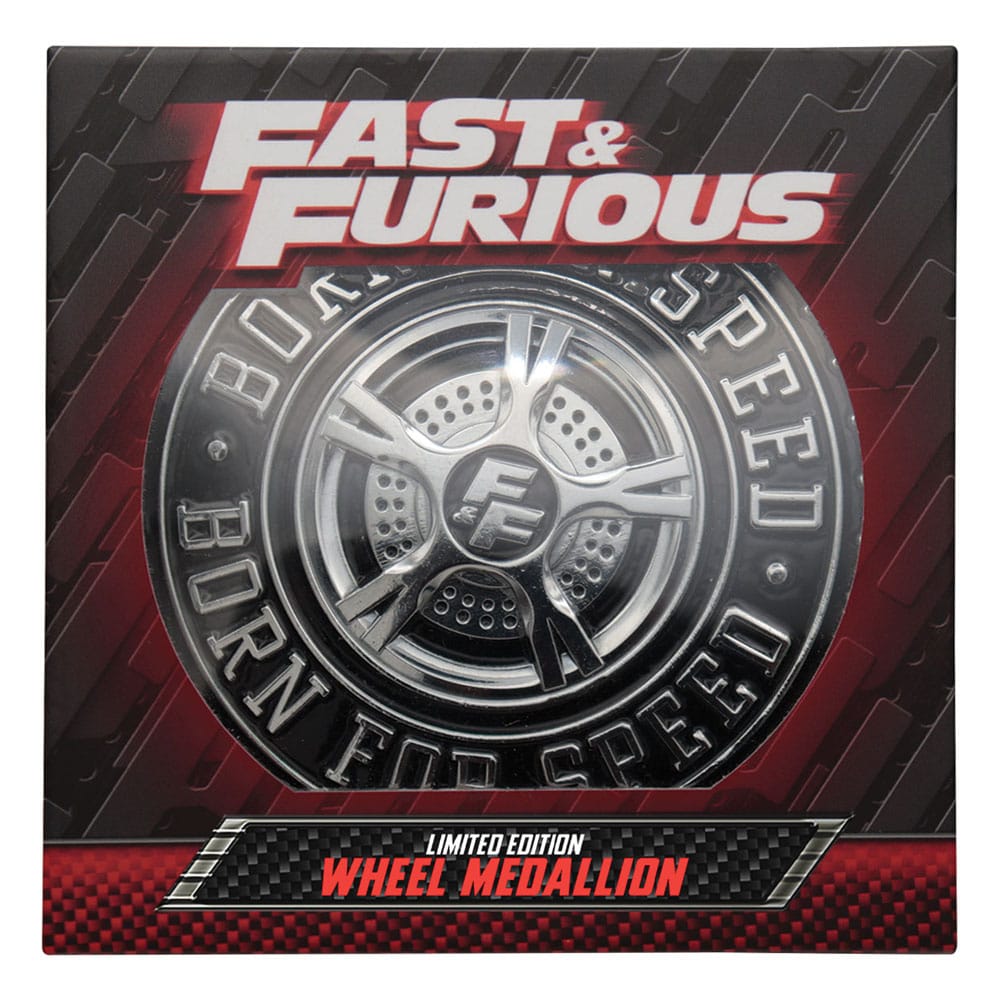 Fast & Furious Medallion Born for Speed Decoration